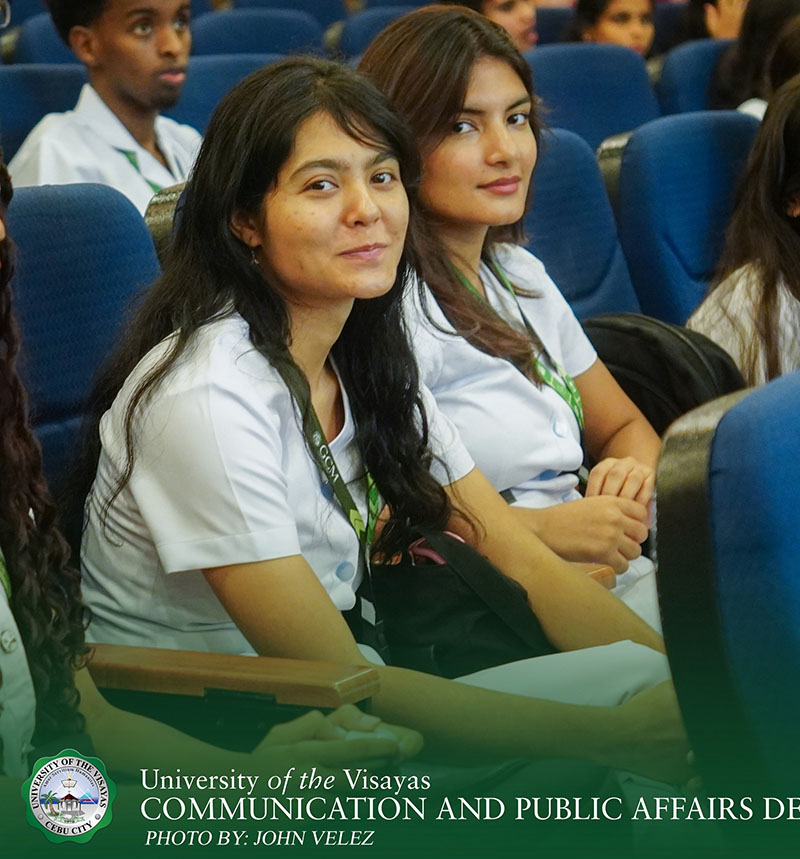 Foreign Students Welcomed at UV CONNECT Assembly