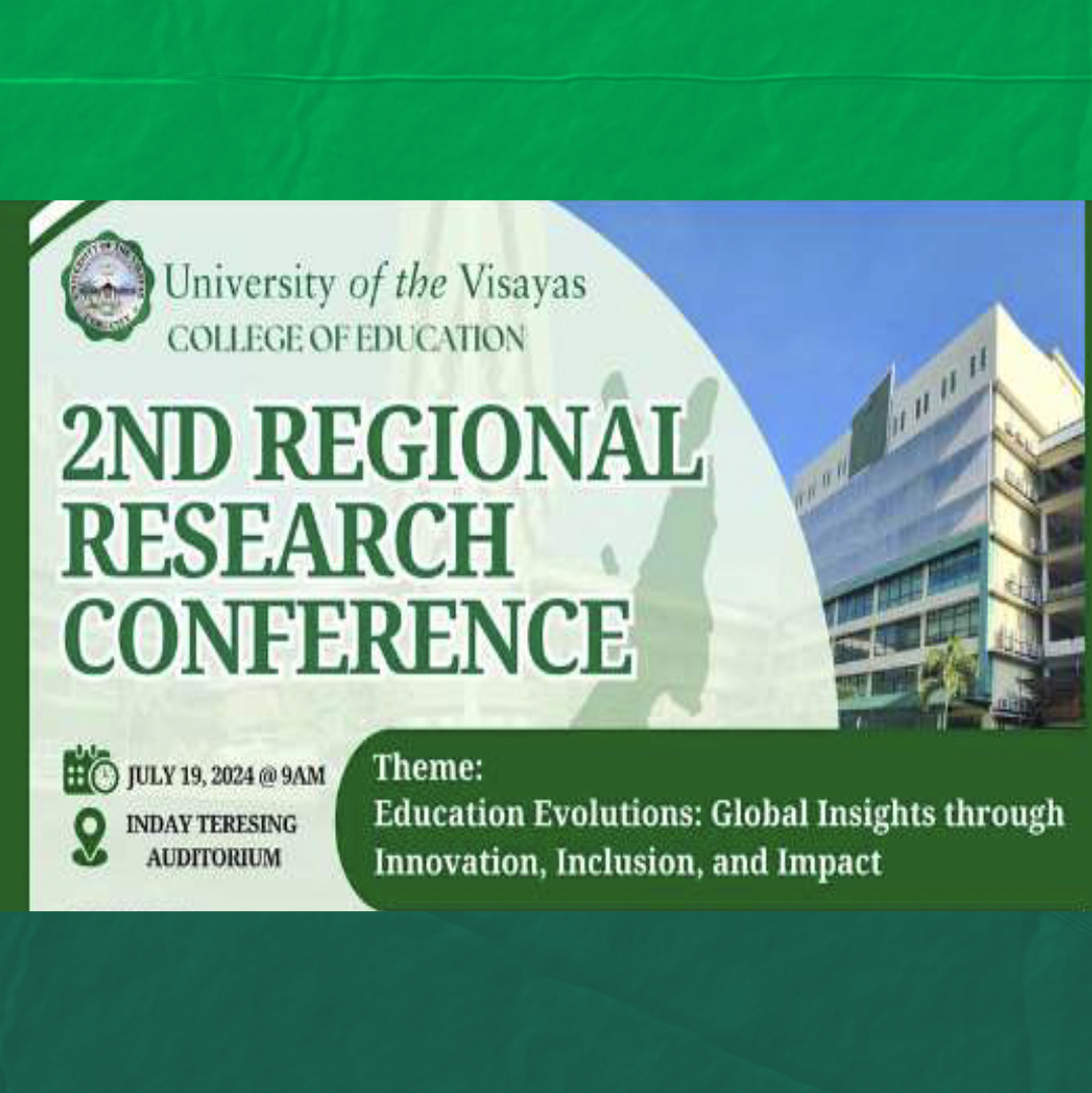 2nd Regional Research Conference