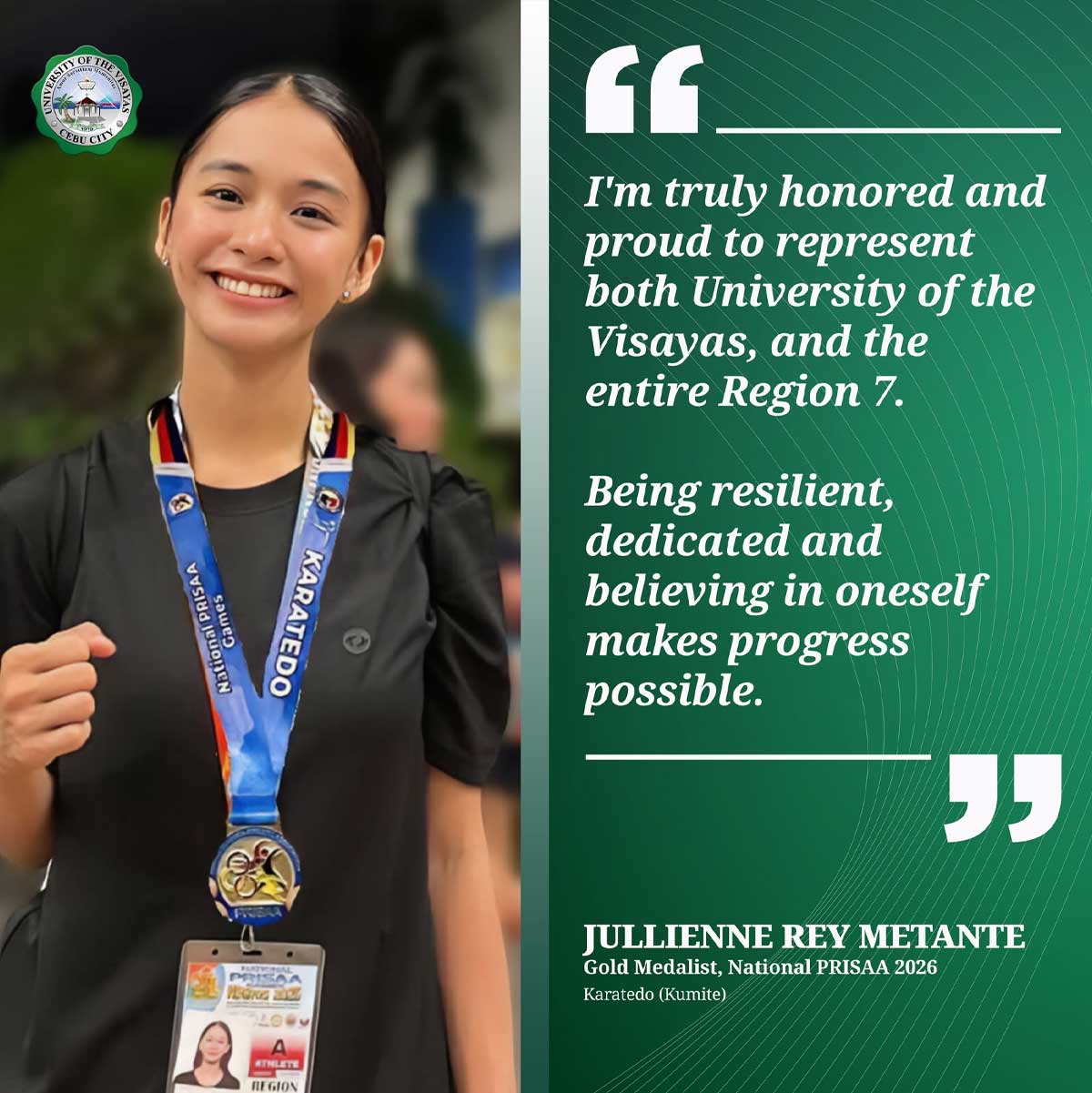 UV Athletes Shine at PRISAA National Games 2026