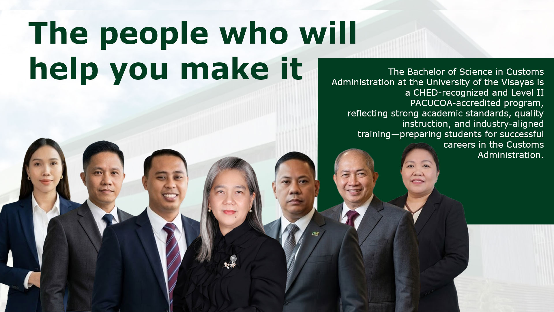 Bachelor of Science in Customs Administration