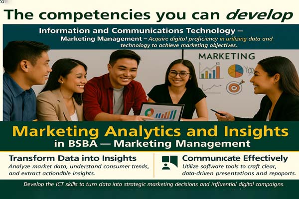BSBA, major in Marketing Management
