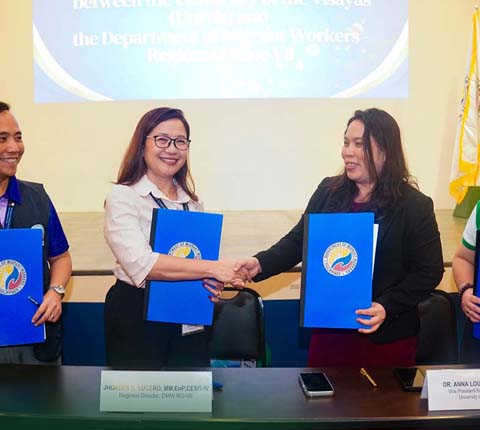 UV, DMW Partner to Shield Graduates from Illegal Recruitment