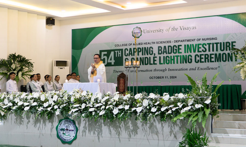 Nursing holds 54th Capping, Badge Investiture ceremony