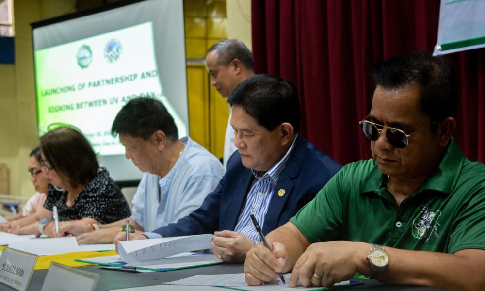 UV Inks Partnership With Brgy. Day-as