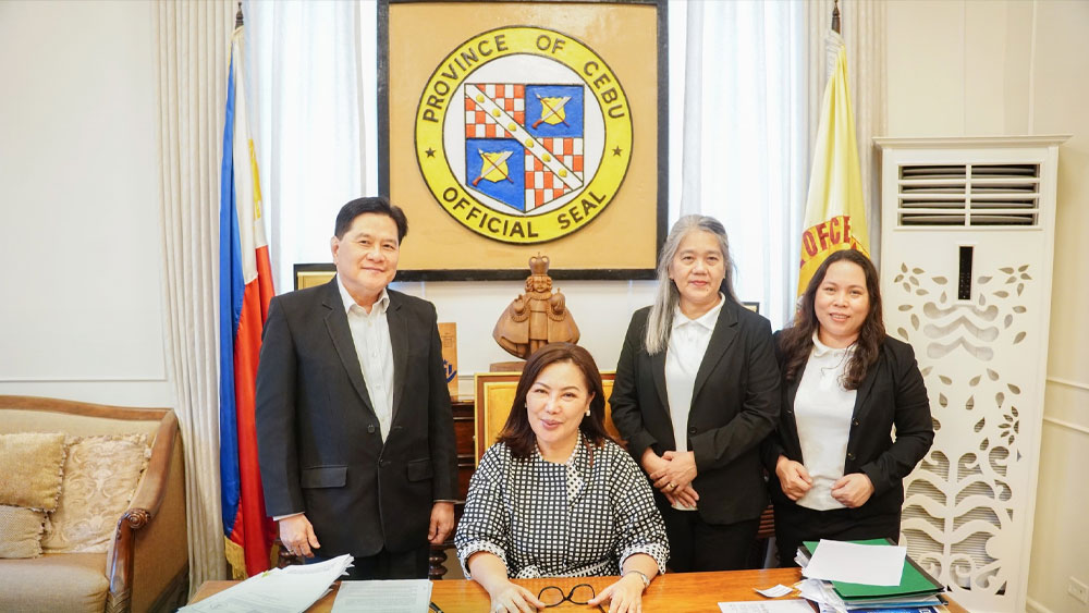 UV executives meet Cebu governor for partnership