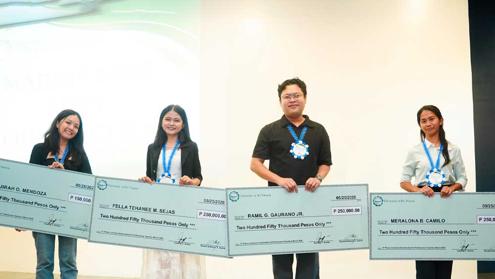 UV Honors March 2026 LEPT Passers