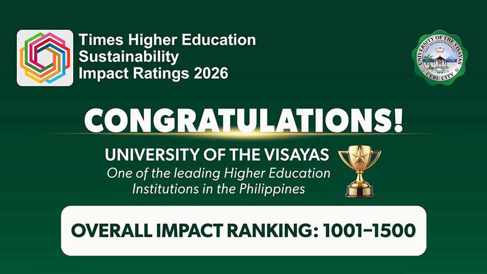UV Recognized in THE Sustainability Impact Rankings 2026