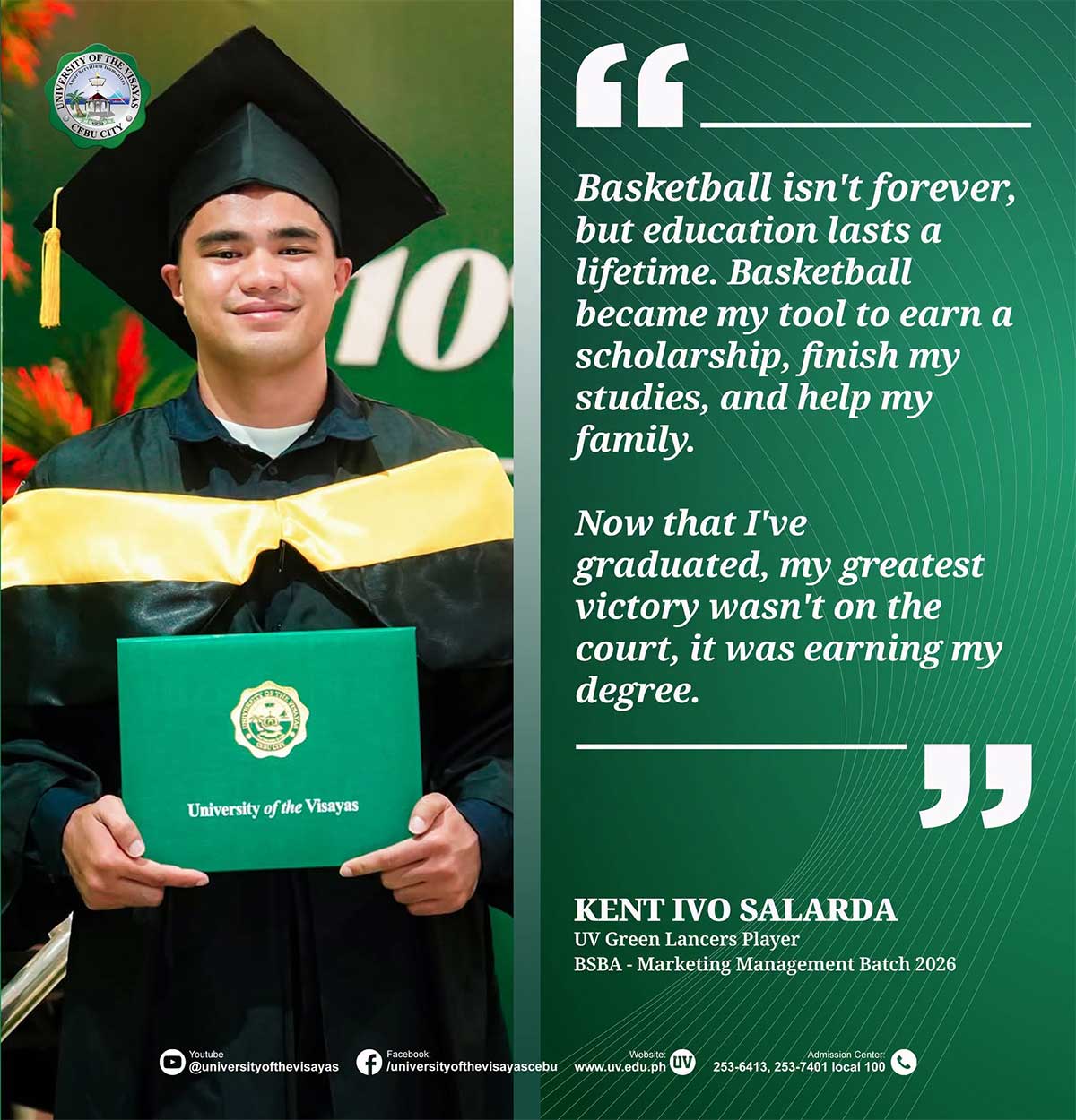 Green Lancers star player Kent Ivo Salarda